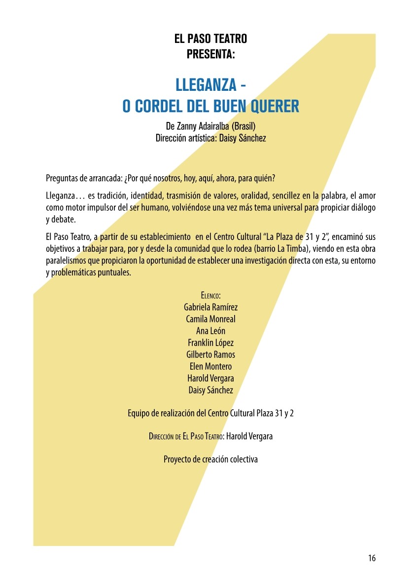 Programa La escritura de las diferencias